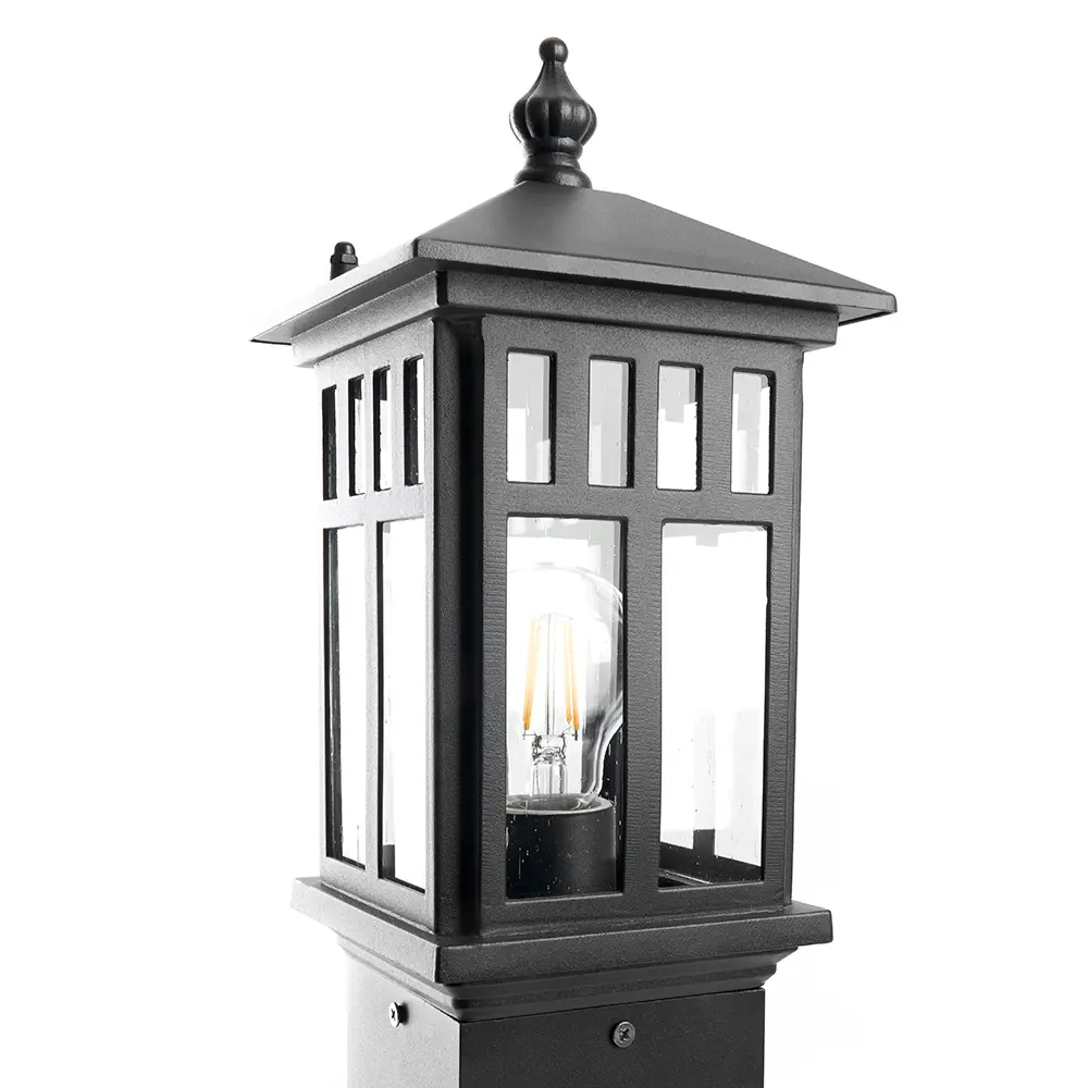 Фото 5 Фонарный столб уличный Feron Pl676 Fe_11691 60 Вт 60 см IP44 цвет черный