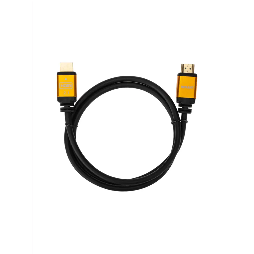 Фото Кабель Rexant Gold HDMI - HDMI 2.1 1.5 м Фото Кабель Rexant Gold HDMI - HDMI 2.1 1.5 м