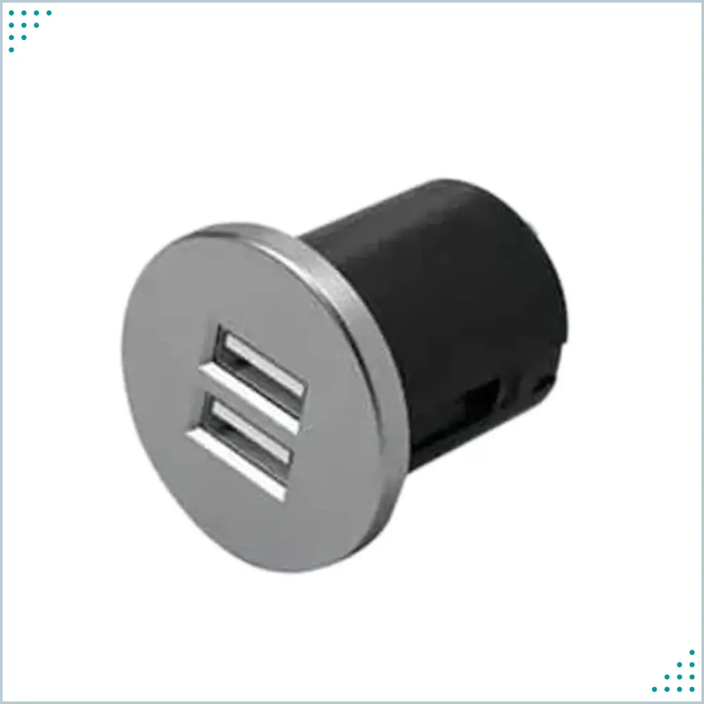 Фото 4 Зарядное устройство врезное GLS Charge-S 2 USB Фото 4 Зарядное устройство врезное GLS Charge-S 2 USB