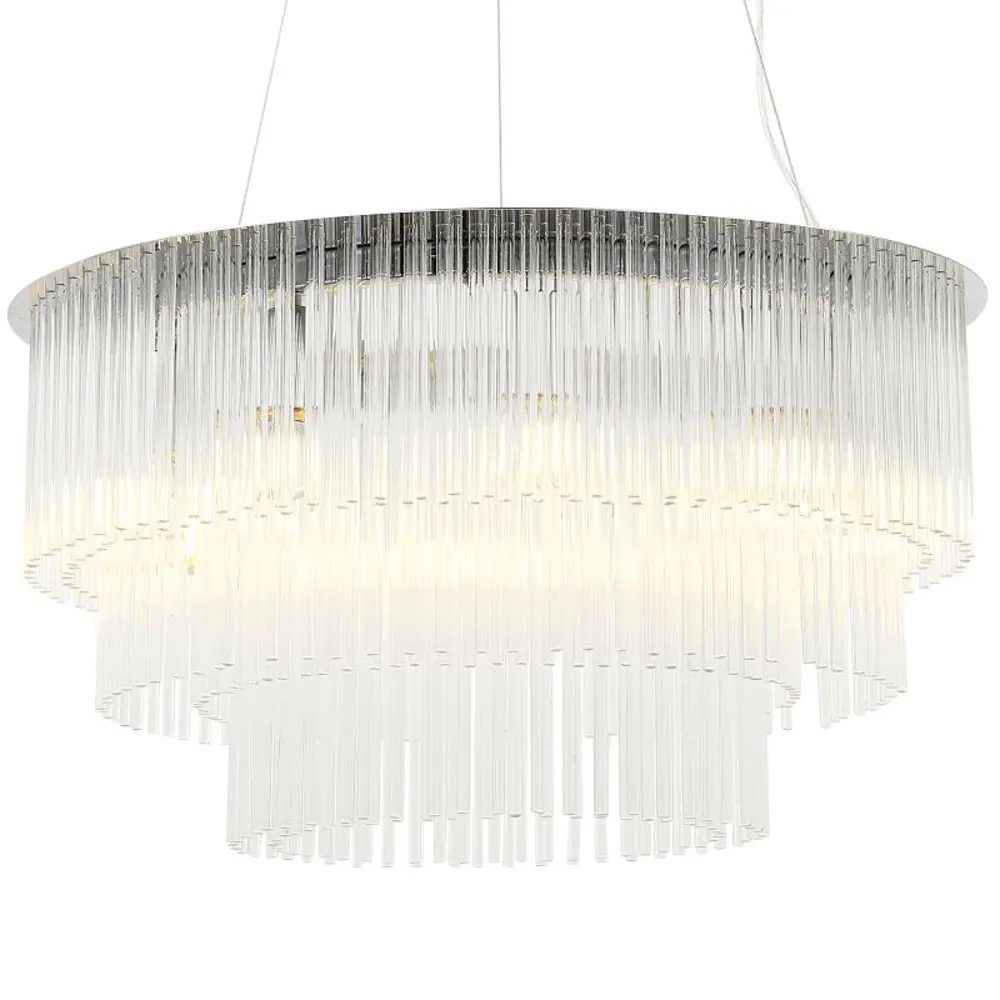 Фото 2 Люстра подвесная Stilfort Imposio Sf2132-09-09p 9 ламп 24 м² цвет хром Фото 2 Люстра подвесная Stilfort Imposio Sf2132-09-09p 9 ламп 24 м² цвет хром