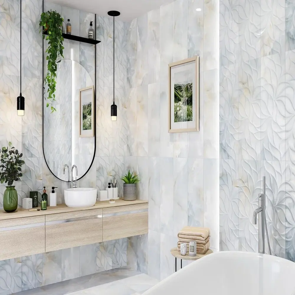 Фото 3 Керамическая плитка Eletto ceramica Insignia N60012 242x24.2см цвет голубой Фото 3 Керамическая плитка Eletto ceramica Insignia N60012 242x24.2см цвет голубой