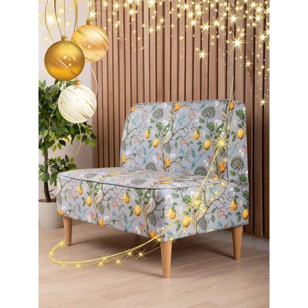Фото Диван Monofix Odos-lemon-св-серый 100x82x61 см велюр цвет светло-серый Фото Диван Monofix Odos-lemon-св-серый 100x82x61 см велюр цвет светло-серый