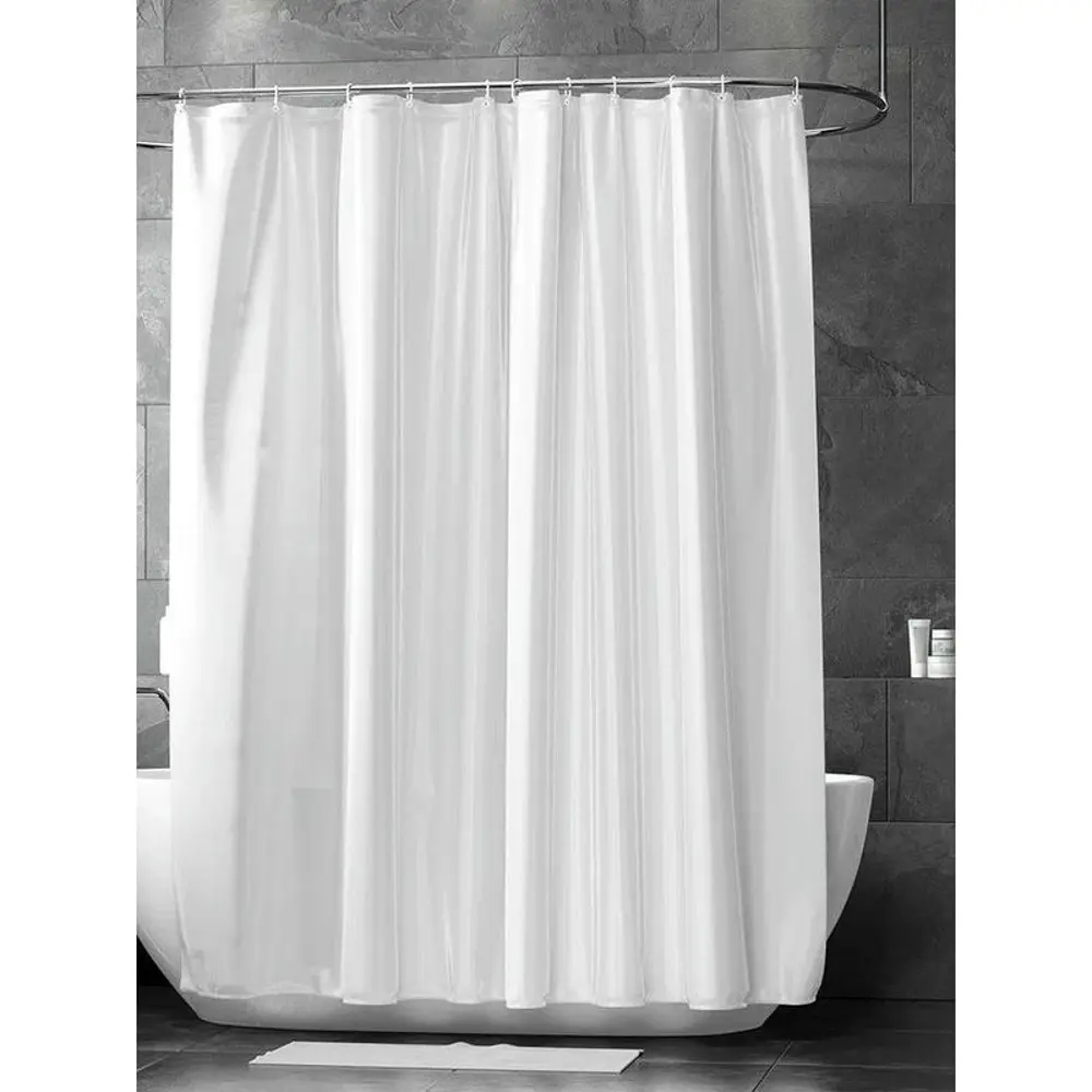Фото Шторка для ванной комнаты Bath Plus 307645 200x280см цвет бесцветный/прозрачный Фото Шторка для ванной комнаты Bath Plus 307645 200x280см цвет бесцветный/прозрачный