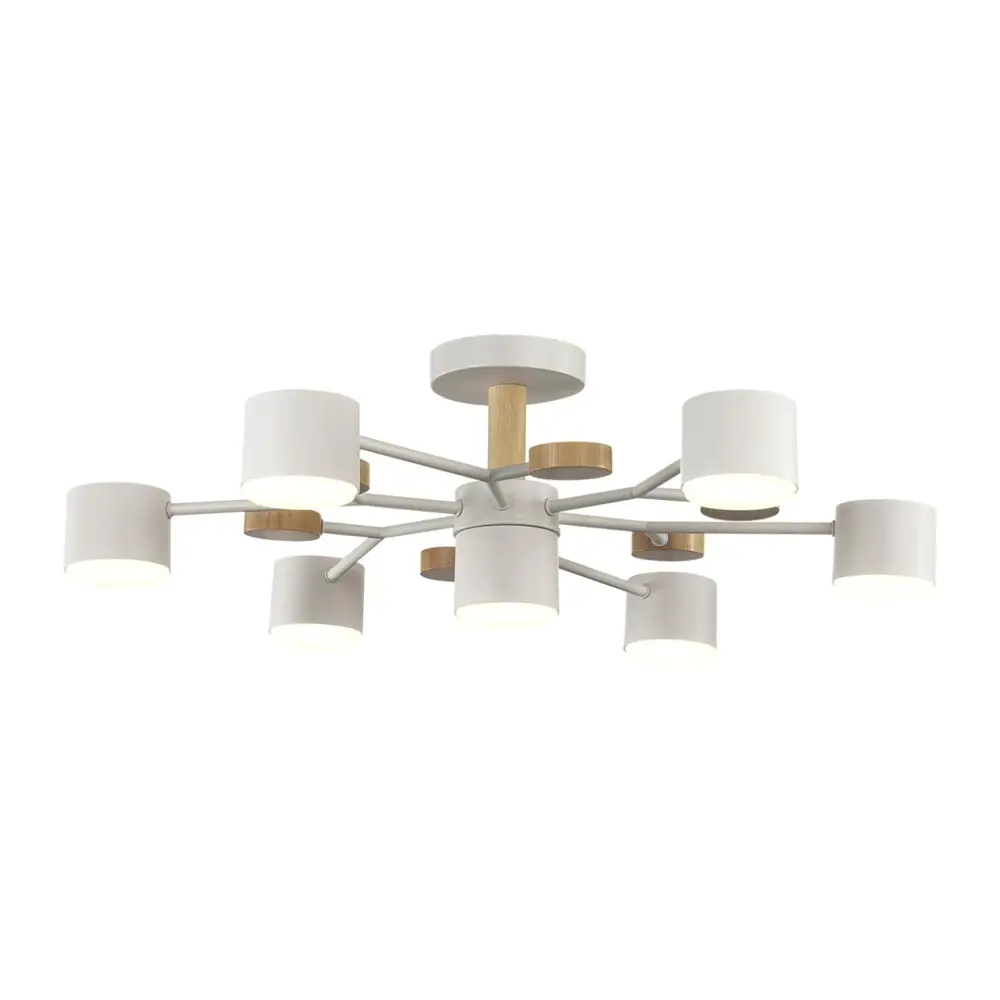 Фото 5 Люстра потолочная светодиодная Lumion Comfi 8195/7c 12 м² нейтральный белый свет цвет белый