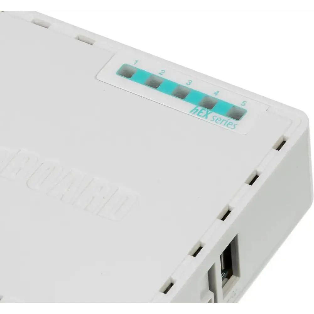 Фото 6 Маршрутизатор Mikrotik hEX RB750Gr3 цвет белый Фото 6 Маршрутизатор Mikrotik hEX RB750Gr3 цвет белый