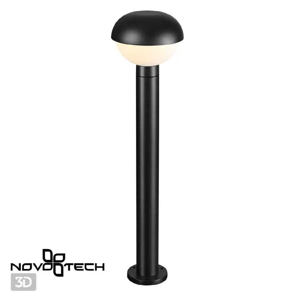 Фото 3 Столб уличный Novotech 370957 40 Вт E27 IP54 цвет основания черный 80 см Фото 3 Столб уличный Novotech 370957 40 Вт E27 IP54 цвет основания черный 80 см
