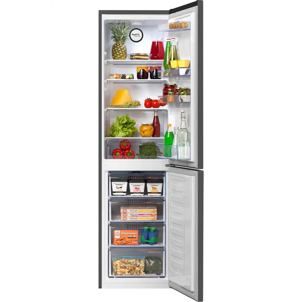Фото 2 Холодильник Beko B1RCNK332HG 54x201 см цвет серый Фото 2 Холодильник Beko B1RCNK332HG 54x201 см цвет серый
