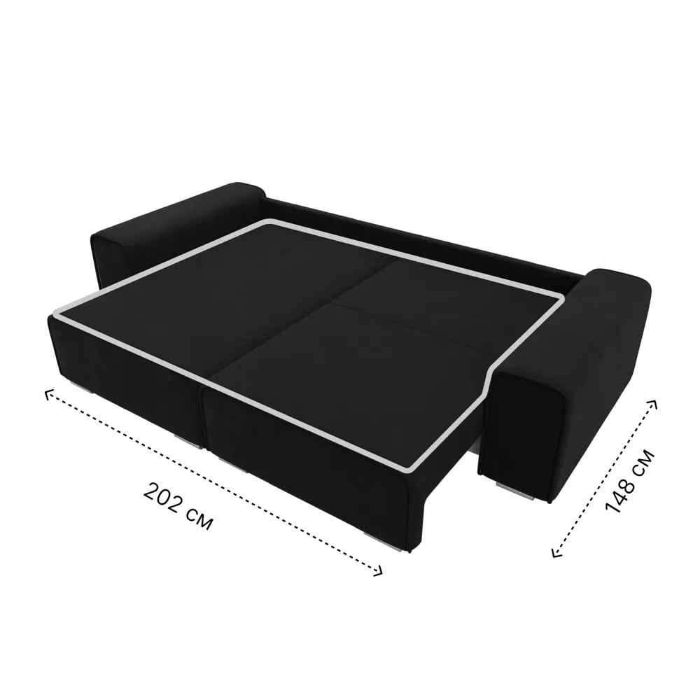 Фото 10 Диван угловой Лига-029 левый угол Лига диванов 121918L 263x88x155 см микровельвет цвет черный Фото 10 Диван угловой Лига-029 левый угол Лига диванов 121918L 263x88x155 см микровельвет цвет черный