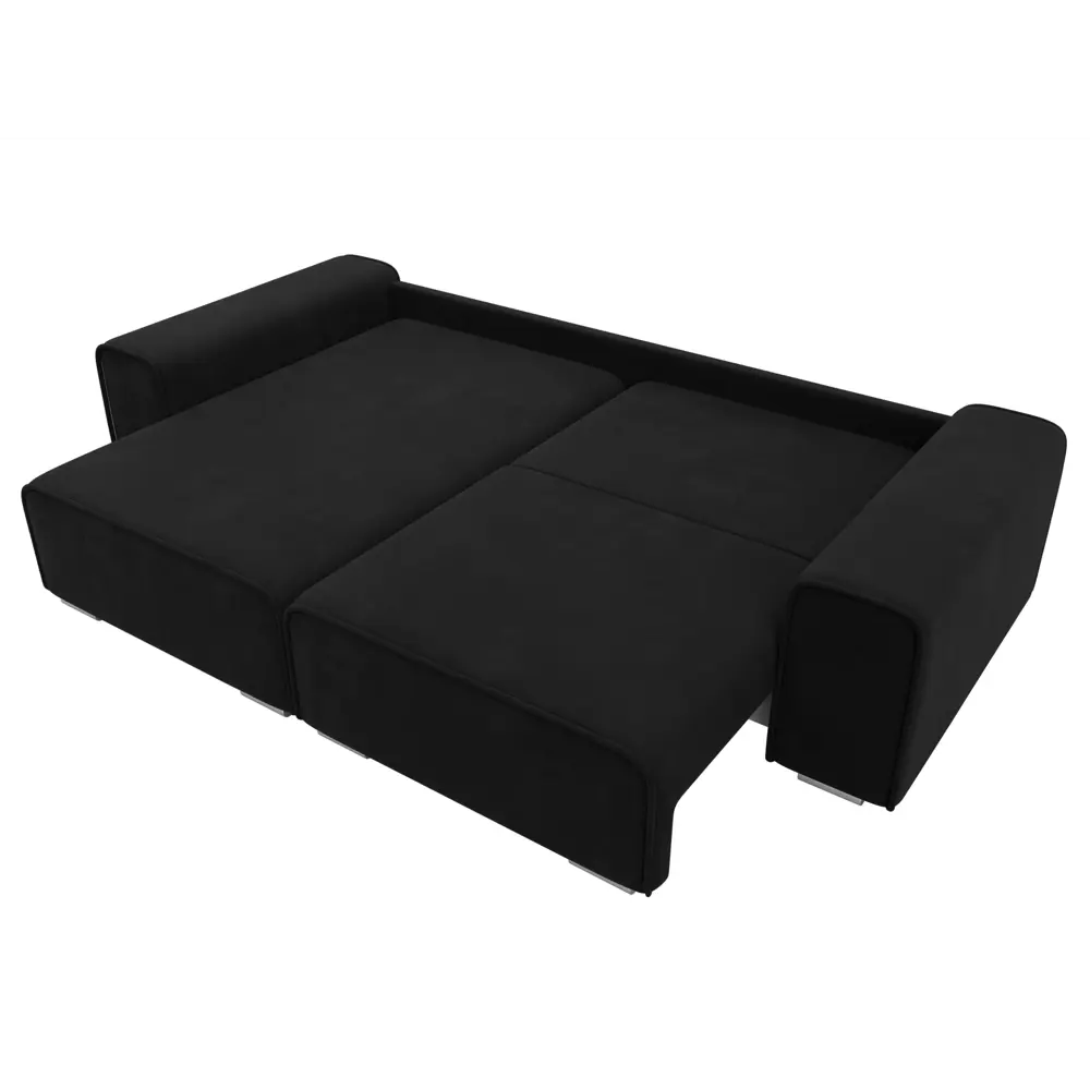 Фото 8 Диван угловой Лига-029 левый угол Лига диванов 121918L 263x88x155 см микровельвет цвет черный Фото 8 Диван угловой Лига-029 левый угол Лига диванов 121918L 263x88x155 см микровельвет цвет черный