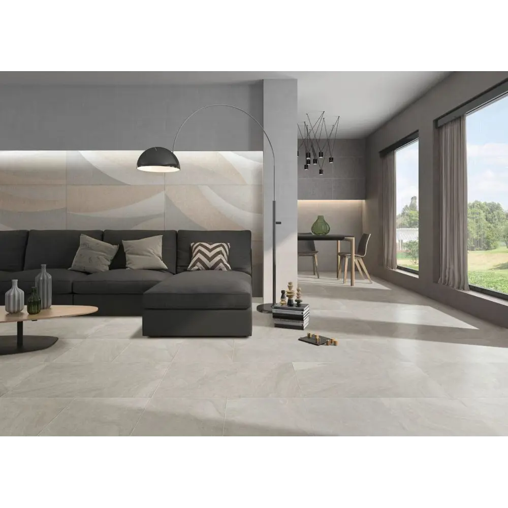 Фото 3 Керамогранит BASCONI HOME Cement Talk BHW-0011 60x120 см 1.44 м² цвет серый, серебристый, цена за упаковку Фото 3 Керамогранит BASCONI HOME Cement Talk BHW-0011 60x120 см 1.44 м² цвет серый, серебристый, цена за упаковку