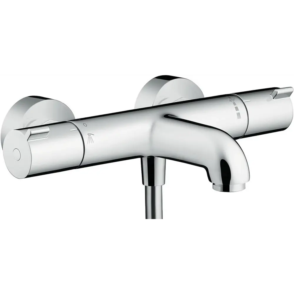Фото Термостат Hansgrohe Ecostat с грязеулавливающим фильтром, латунь Фото Термостат Hansgrohe Ecostat с грязеулавливающим фильтром, латунь