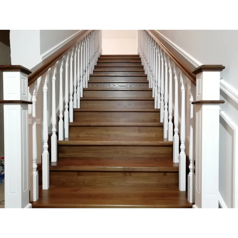 Фото 3 Подступенок из дерева Big House ясень 1200x200x20мм цельноламельный Фото 3 Подступенок из дерева Big House ясень 1200x200x20мм цельноламельный