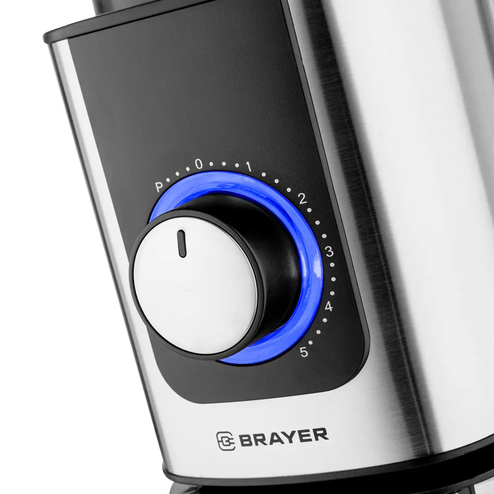 Фото 7 Блендер стационарный Brayer BR1204 5 скоростей цвет серебристо-черный Фото 7 Блендер стационарный Brayer BR1204 5 скоростей цвет серебристо-черный