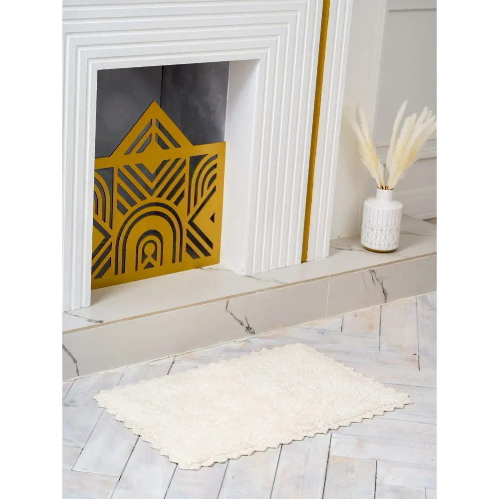Фото 3 Коврик для ванной комнаты Arya Home Collection 8680943101969 80x50см цвет белый Фото 3 Коврик для ванной комнаты Arya Home Collection 8680943101969 80x50см цвет белый