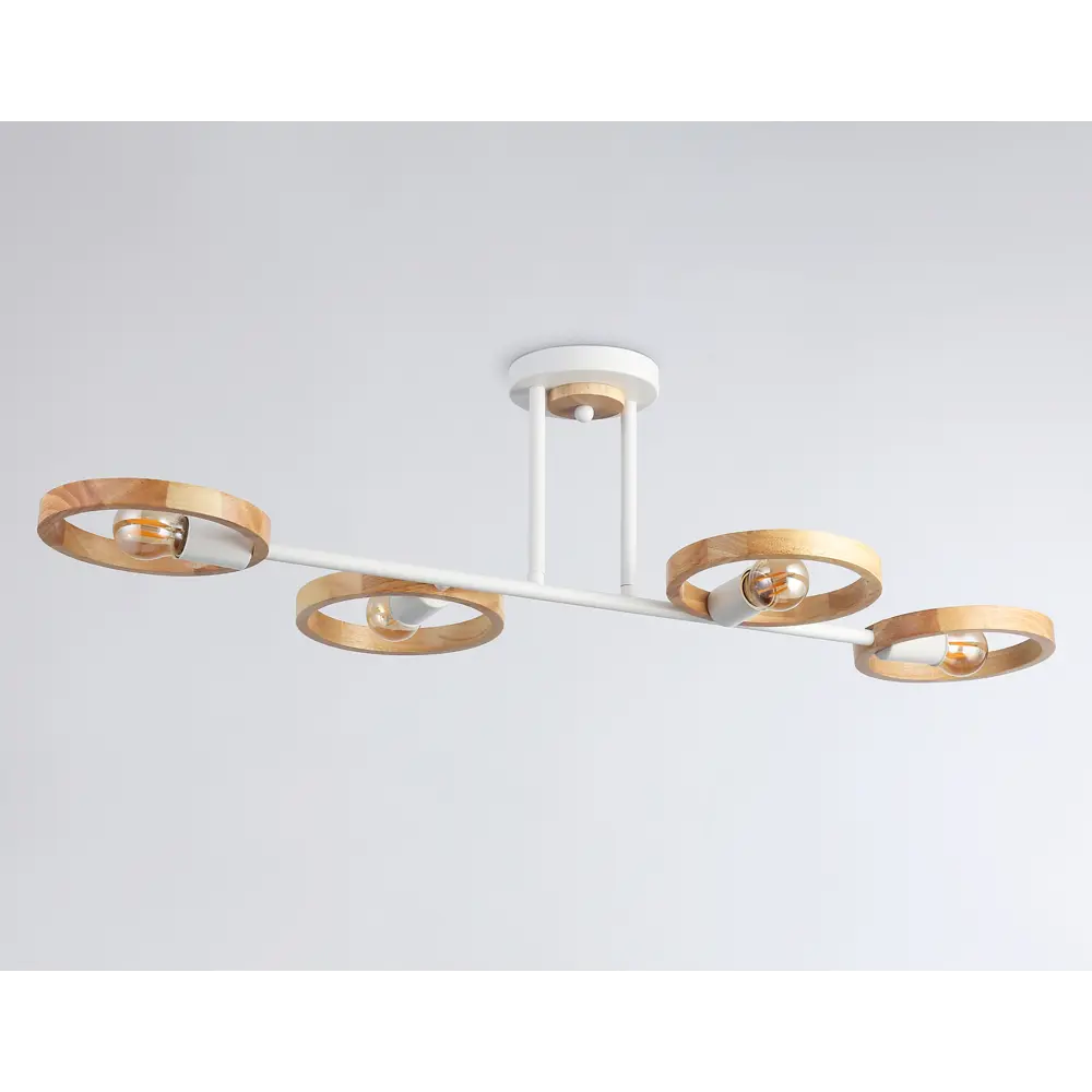 Фото 8 Люстра на штанге светодиодная Ambrella light Tr8247 10 м² нейтральный белый свет цвет белый Фото 8 Люстра на штанге светодиодная Ambrella light Tr8247 10 м² нейтральный белый свет цвет белый