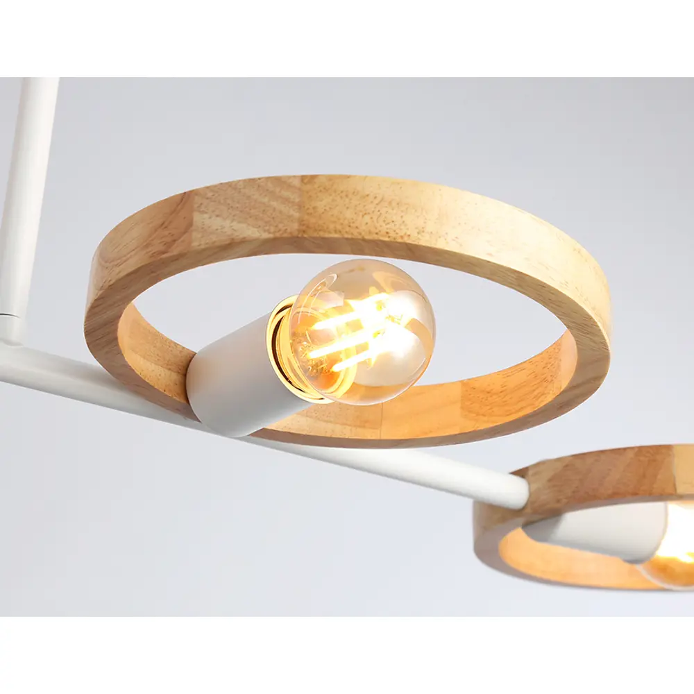 Фото 9 Люстра на штанге светодиодная Ambrella light Tr8247 10 м² нейтральный белый свет цвет белый Фото 9 Люстра на штанге светодиодная Ambrella light Tr8247 10 м² нейтральный белый свет цвет белый