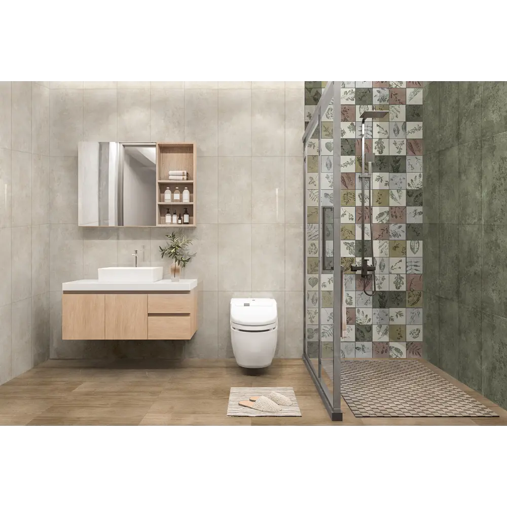Фото 8 Настенная плитка Global tile Delia_gt GT233VG 30x60см цвет зеленый