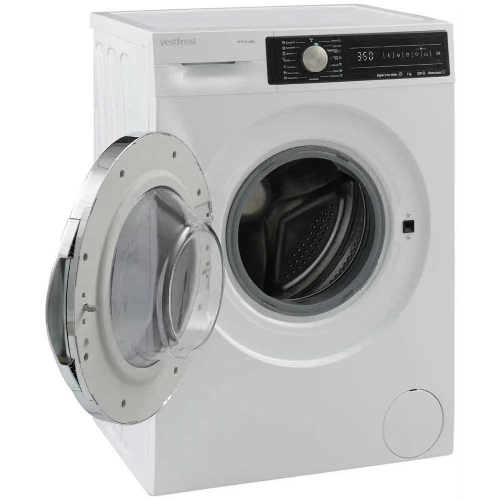 Фото 3 Стиральная машина Vestfrost Vf7tt2s120w 59.7x84.5x49.7 см 7 кг цвет белый Фото 3 Стиральная машина Vestfrost Vf7tt2s120w 59.7x84.5x49.7 см 7 кг цвет белый