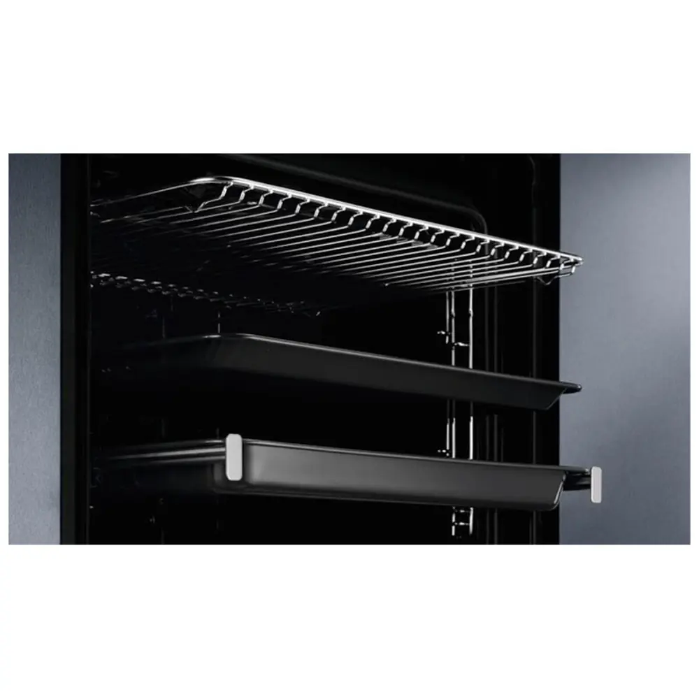 Фото 4 Встраиваемый духовой шкаф Electrolux Eoc8H31Z 59.50x59.40x56.90 см цвет черный Фото 4 Встраиваемый духовой шкаф Electrolux Eoc8H31Z 59.50x59.40x56.90 см цвет черный