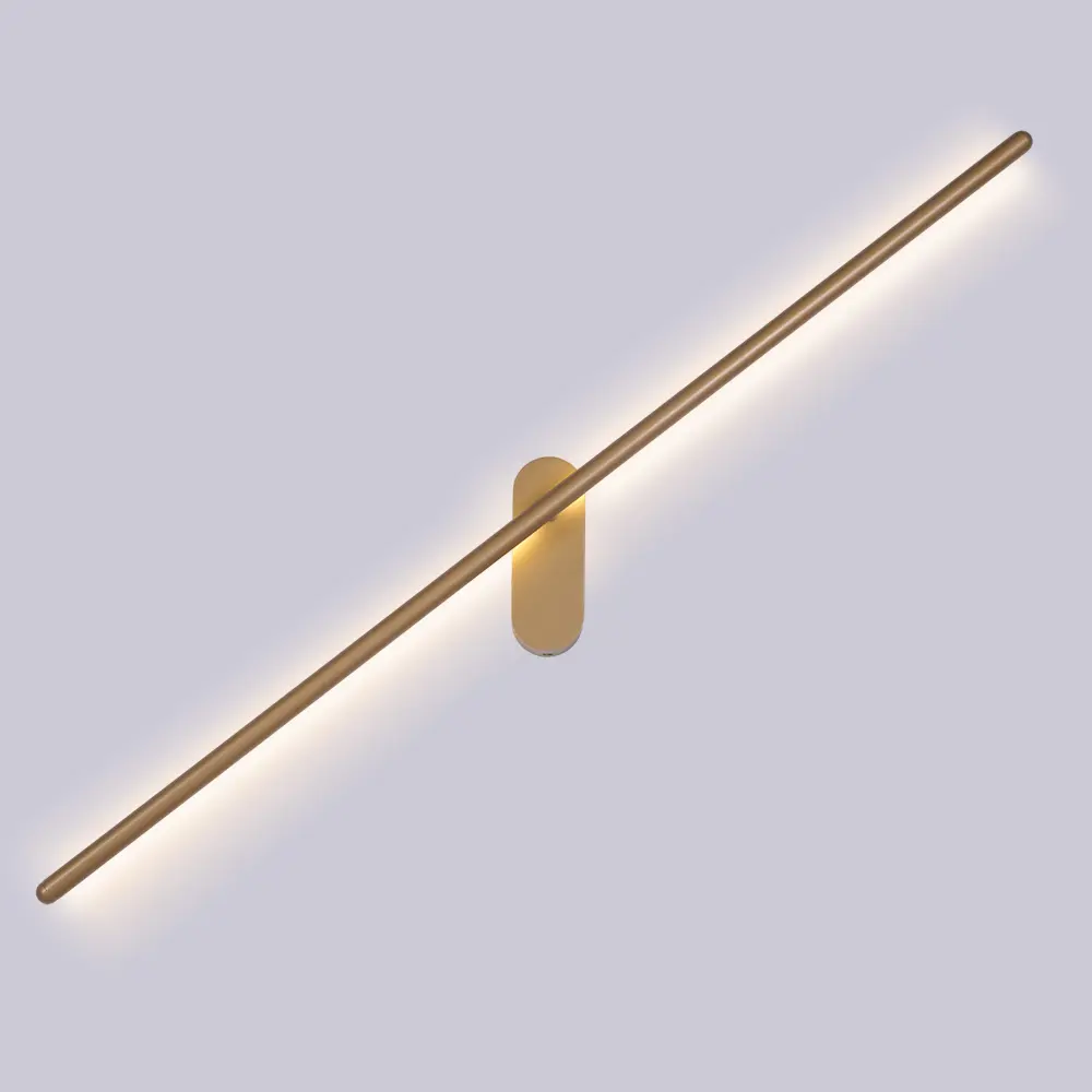 Фото 5 Настенный светильник светодиодный ARTE LAMP A2028AP-1GO PRIMA нейтральный белый свет цвет жёлтый золотой Фото 5 Настенный светильник светодиодный ARTE LAMP A2028AP-1GO PRIMA нейтральный белый свет цвет жёлтый золотой