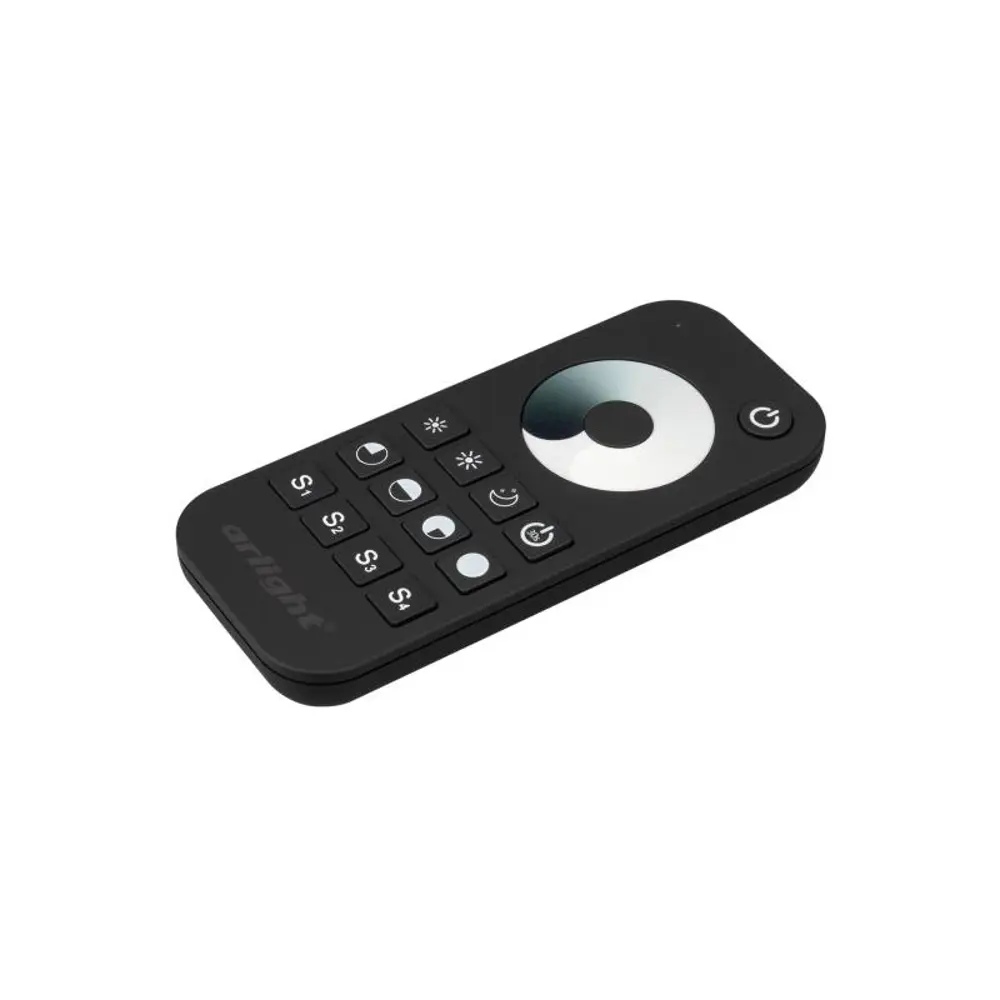 Фото Пульт Arlight SMART-R24-DIM Black 1 зона 2.4G 031934 Фото Пульт Arlight SMART-R24-DIM Black 1 зона 2.4G 031934