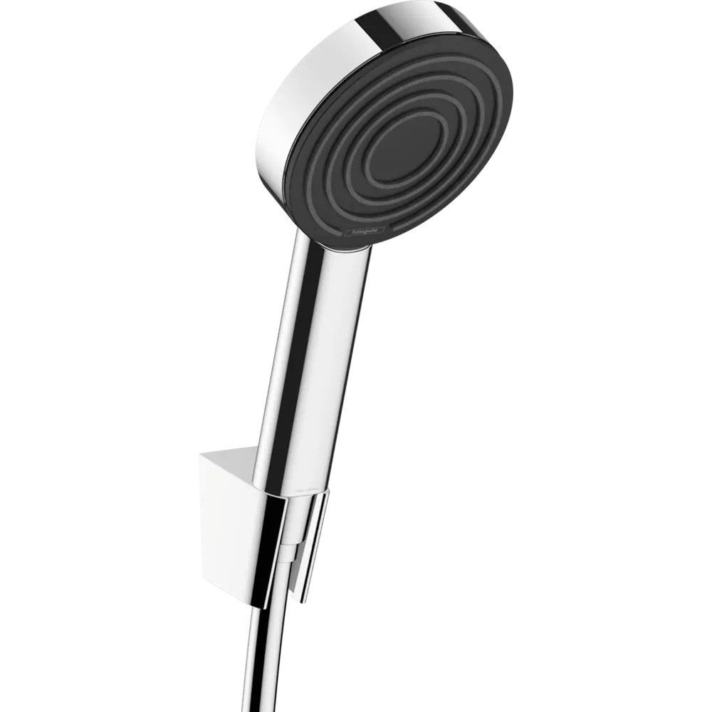 Фото Душевая система Hansgrohe 105 1jet 24301000, 22.3 см Глянцевый хром Фото Душевая система Hansgrohe 105 1jet 24301000, 22.3 см Глянцевый хром
