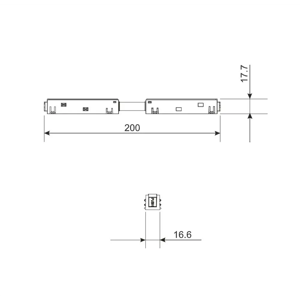 Фото 8 Коннектор Elektrostandard Slim Magnetic 85096/00 цвет черный Фото 8 Коннектор Elektrostandard Slim Magnetic 85096/00 цвет черный