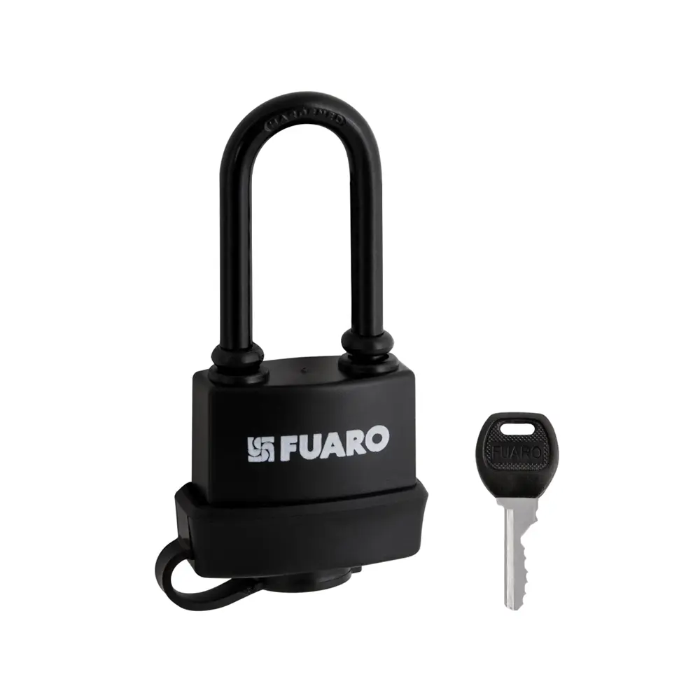 Фото Замок навесной Fuaro PL-WEATHER-3660 LS 3key BLACK удл. дужка англ. Фото Замок навесной Fuaro PL-WEATHER-3660 LS 3key BLACK удл. дужка англ.
