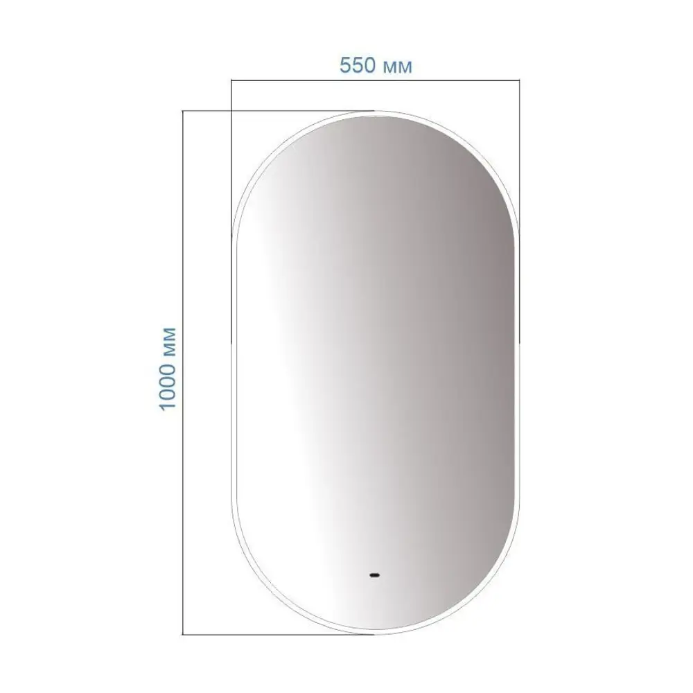 Фото 2 Зеркало Teymi Iva ЗЛП18 55x100 LED подсветка, сенсор на взмах Фото 2 Зеркало Teymi Iva ЗЛП18 55x100 LED подсветка, сенсор на взмах