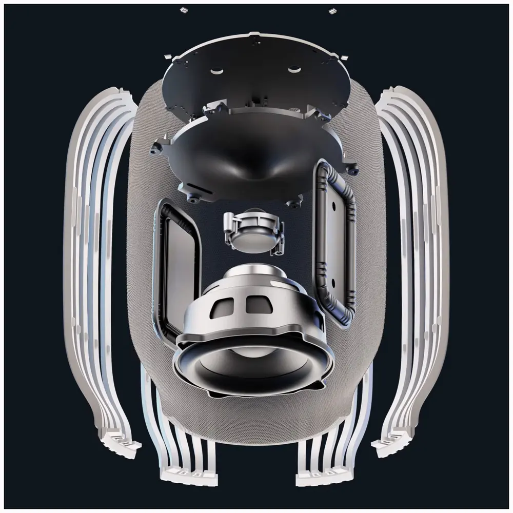 Фото 4 Система акустическая Sber SberBoom SBDV-00090c цвет туманный белый Фото 4 Система акустическая Sber SberBoom SBDV-00090c цвет туманный белый