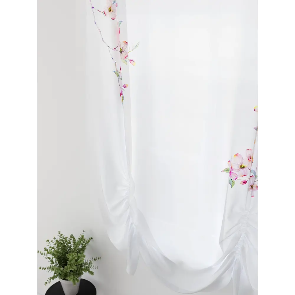 Фото 4 Тюль Comfy way Фартос - 05 CW514005-200 на шторной ленте 200x150 см цвет белый