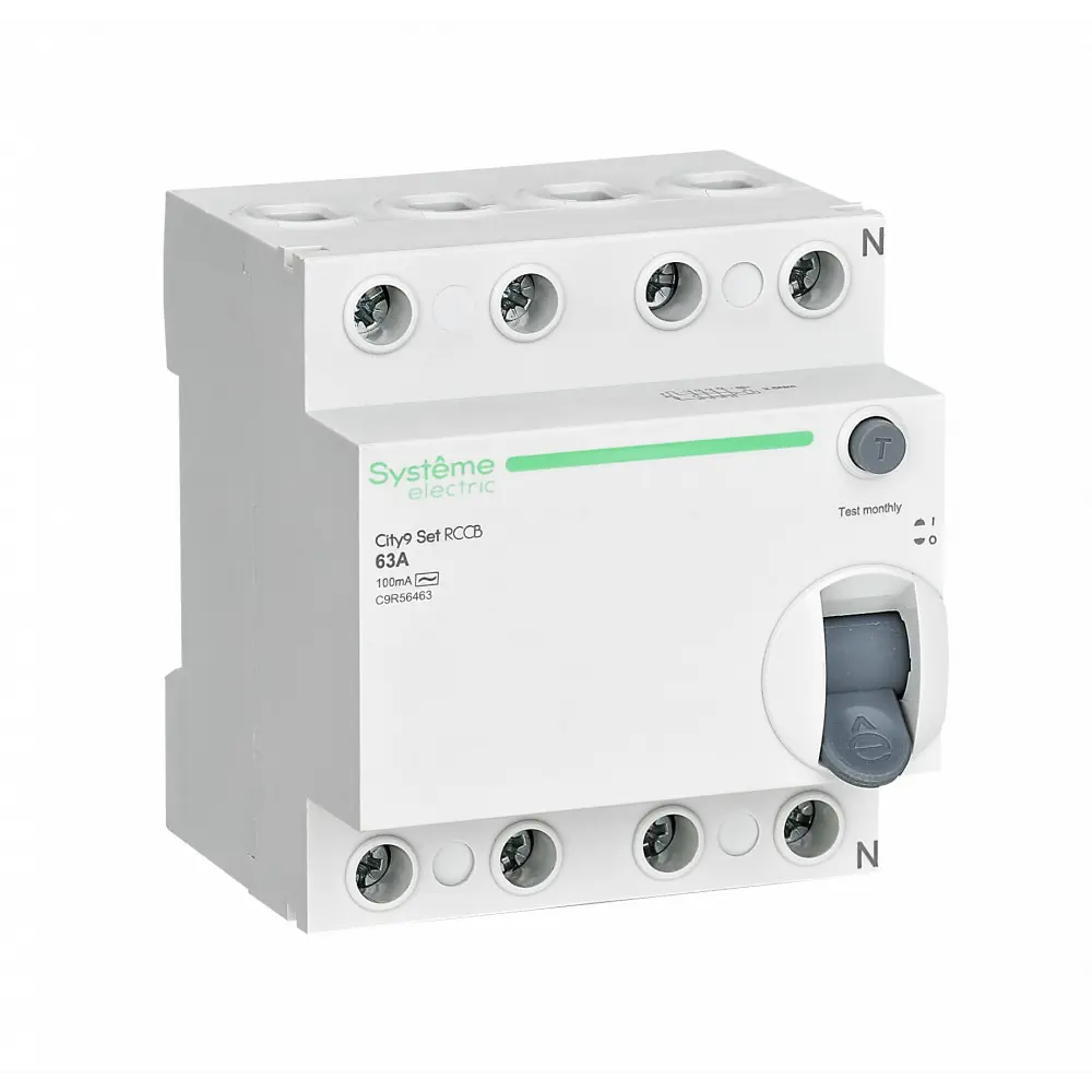 Фото Дифференциальный автомат Systeme electric City9 Set 4P C63 А 100 мА 6 кА C C9R56463 Фото Дифференциальный автомат Systeme electric City9 Set 4P C63 А 100 мА 6 кА C C9R56463