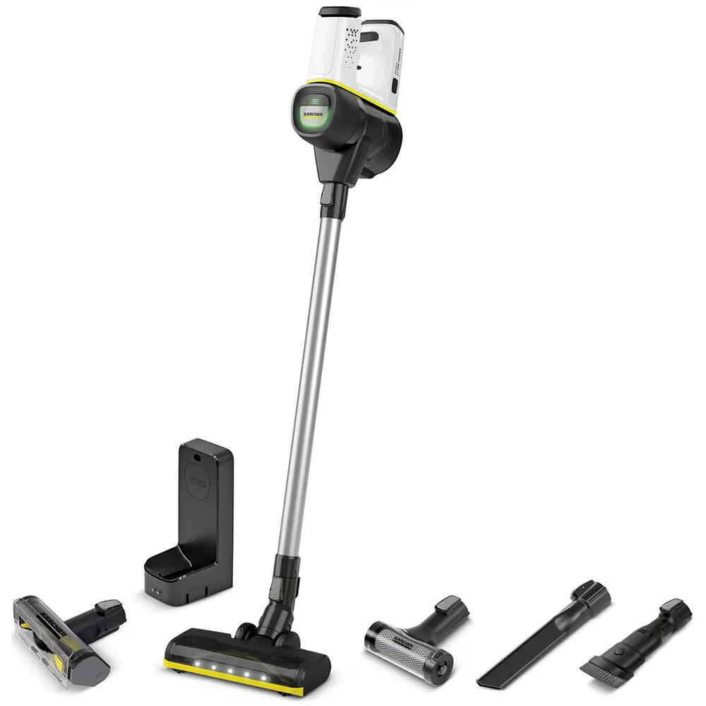 Фото 2 Пылесос вертикальный Karcher Vc 6 cordless ourfamily pet (1.198-673.0) 0.8 л 250 Вт цвет белый, черный Фото 2 Пылесос вертикальный Karcher Vc 6 cordless ourfamily pet (1.198-673.0) 0.8 л 250 Вт цвет белый, черный