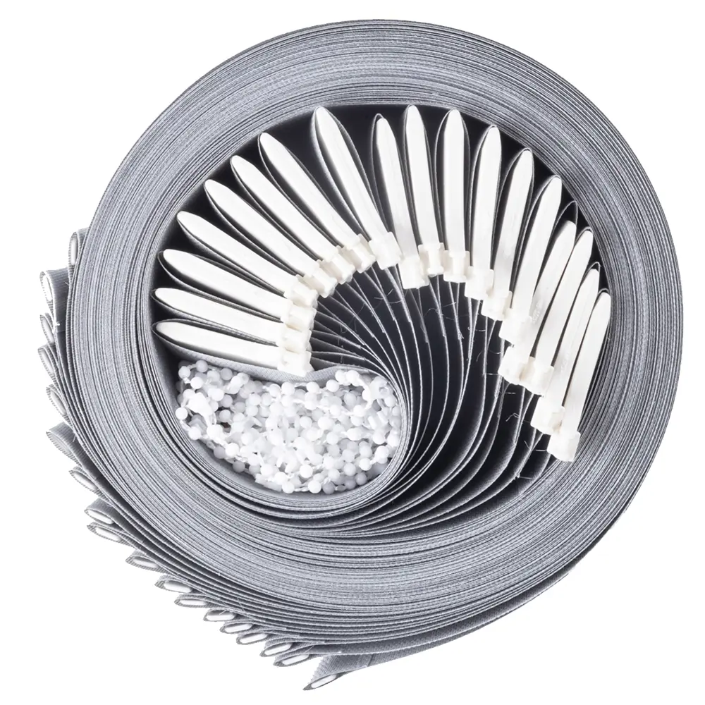 Фото Лемали для вертикальных жалюзи Унистайл LAMTESER240300, высота 300 см, 30 штцвет темно-серый