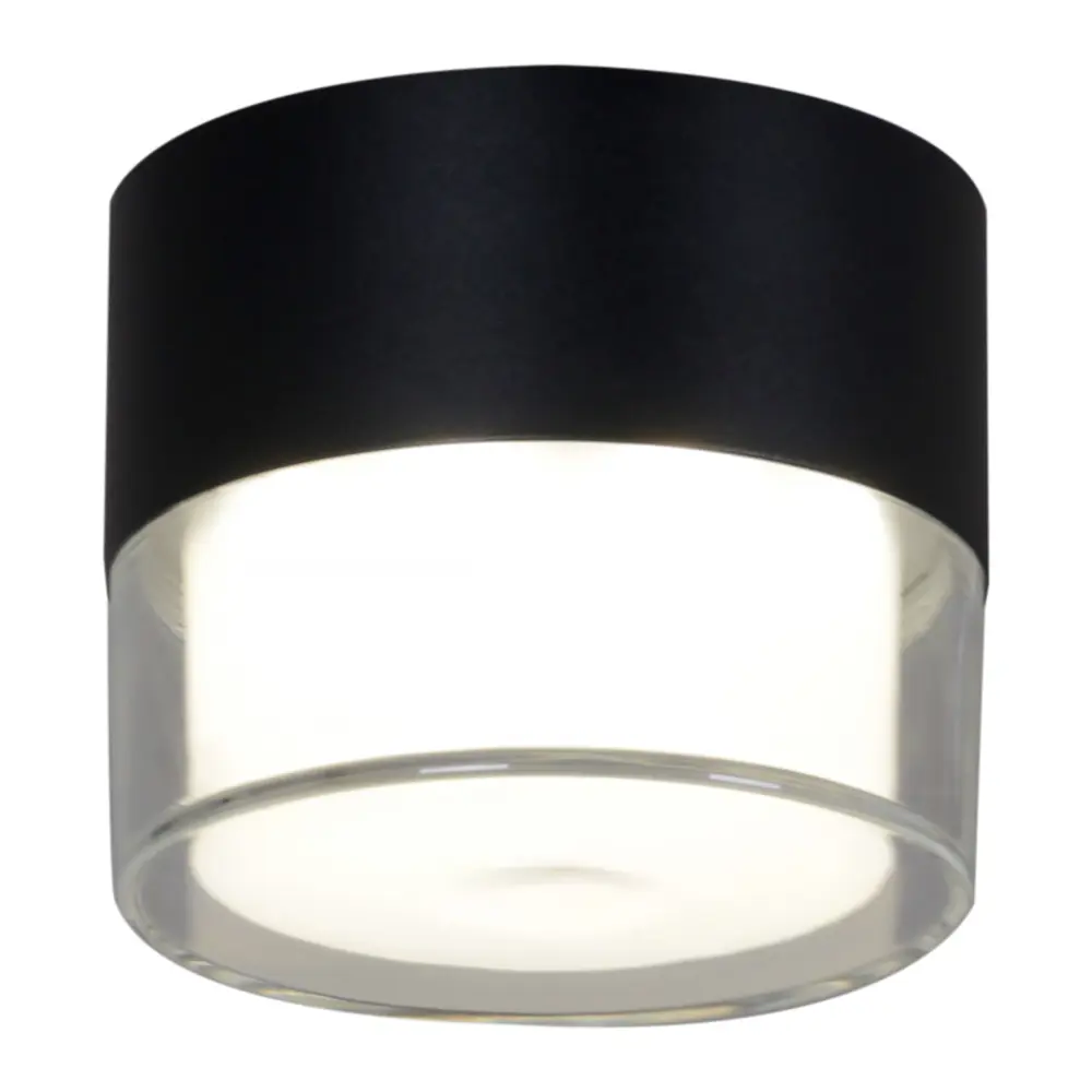 Фото Светильник точечный накладной Reluce 81155-9.5-001MN LED7W BK цвет черный Фото Светильник точечный накладной Reluce 81155-9.5-001MN LED7W BK цвет черный