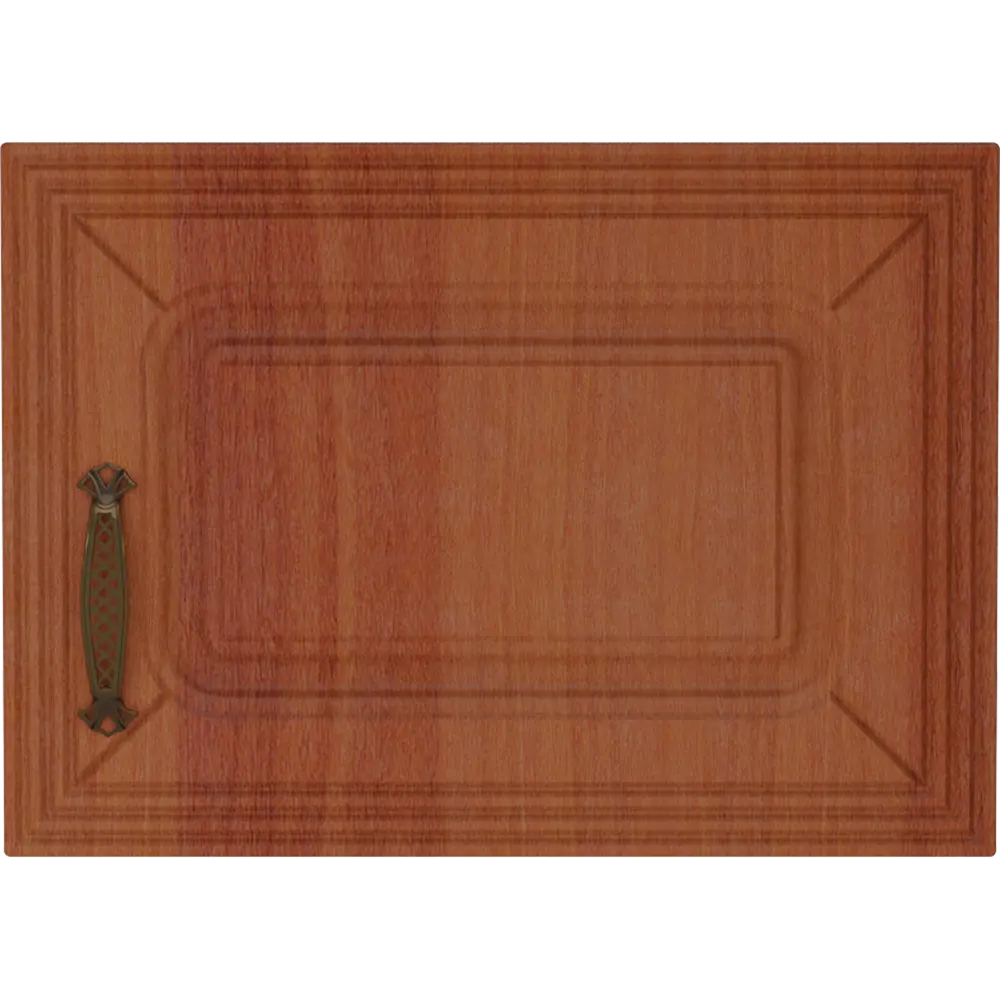 Фото Фасад универсальный для кухонного шкафа Beneli Джули 49.60x35.60x1.60 см МДФ цвет итальянский орех