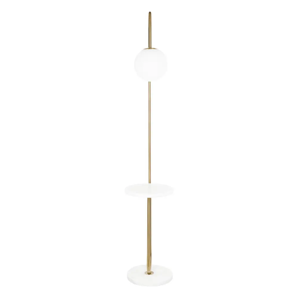 Фото 3 Торшер Loft it Sonni 10145 gold со столиком цвет белый Фото 3 Торшер Loft it Sonni 10145 gold со столиком цвет белый