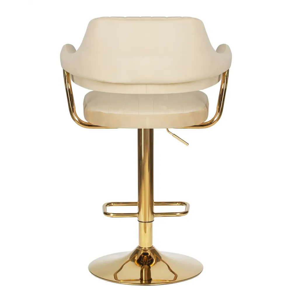Фото 6 Комплект барных стульев 2 шт Dobrin Charly gold lm-5019_golden 61x120x54 см цвет бежевый Фото 6 Комплект барных стульев 2 шт Dobrin Charly gold lm-5019_golden 61x120x54 см цвет бежевый
