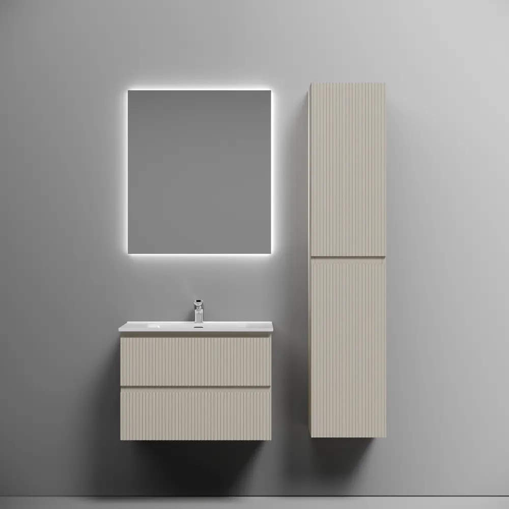 Фото 2 Тумба под раковину Sancos Snob T 70 Beige Soft SNT70CE подвесная Фото 2 Тумба под раковину Sancos Snob T 70 Beige Soft SNT70CE подвесная