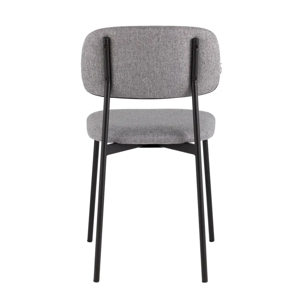 Фото 7 Стул Stool group Майло 43x76x49 см рогожка цвет серый Фото 7 Стул Stool group Майло 43x76x49 см рогожка цвет серый