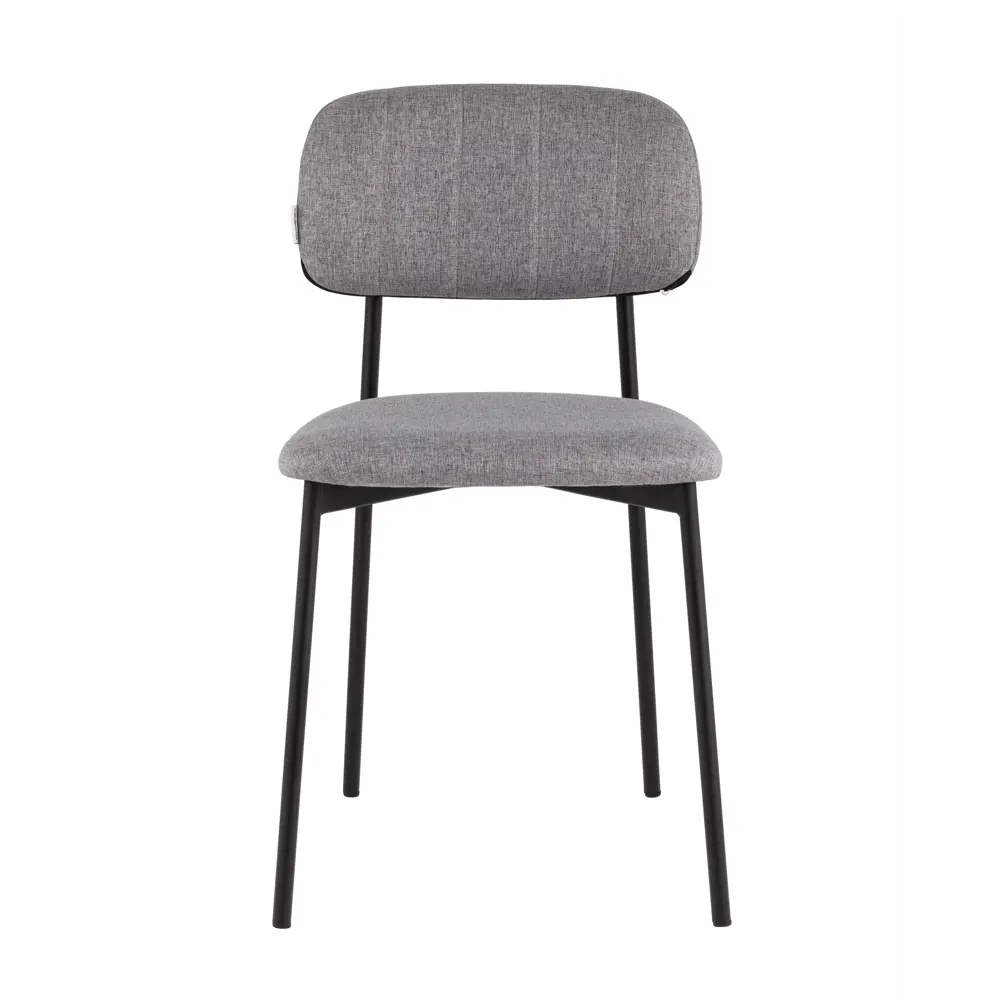 Фото 5 Стул Stool group Майло 43x76x49 см рогожка цвет серый Фото 5 Стул Stool group Майло 43x76x49 см рогожка цвет серый
