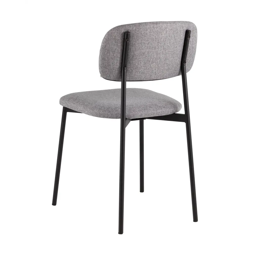 Фото 8 Стул Stool group Майло 43x76x49 см рогожка цвет серый Фото 8 Стул Stool group Майло 43x76x49 см рогожка цвет серый