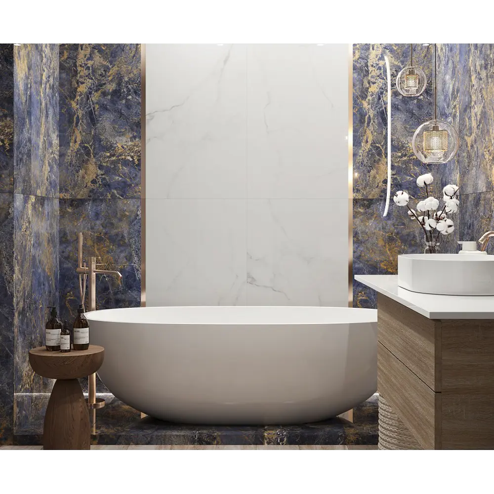 Фото 2 Керамогранит Laparet Krazzy Blue x9999282635 60x60см 1.44 м² цвет сине-желтый, цена за упаковку Фото 2 Керамогранит Laparet Krazzy Blue x9999282635 60x60см 1.44 м² цвет сине-желтый, цена за упаковку