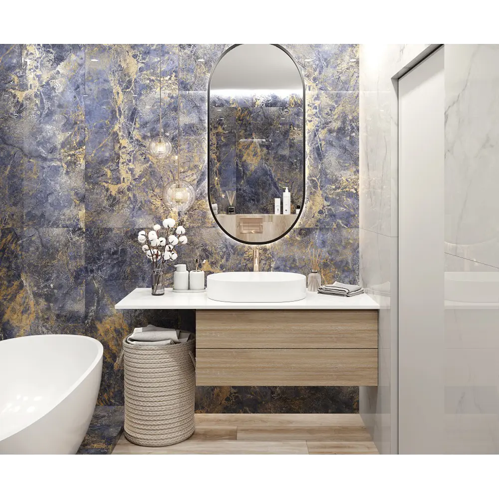 Фото 3 Керамогранит Laparet Krazzy Blue x9999282635 60x60см 1.44 м² цвет сине-желтый, цена за упаковку Фото 3 Керамогранит Laparet Krazzy Blue x9999282635 60x60см 1.44 м² цвет сине-желтый, цена за упаковку