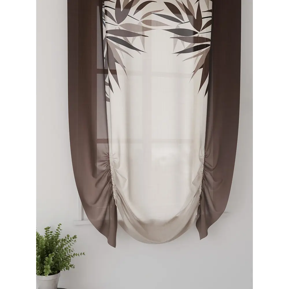 Фото 3 Тюль Comfy Way 150x200 см 2 шт Фартос 107 CW514107-200 цвет бежевый Фото 3 Тюль Comfy Way 150x200 см 2 шт Фартос 107 CW514107-200 цвет бежевый