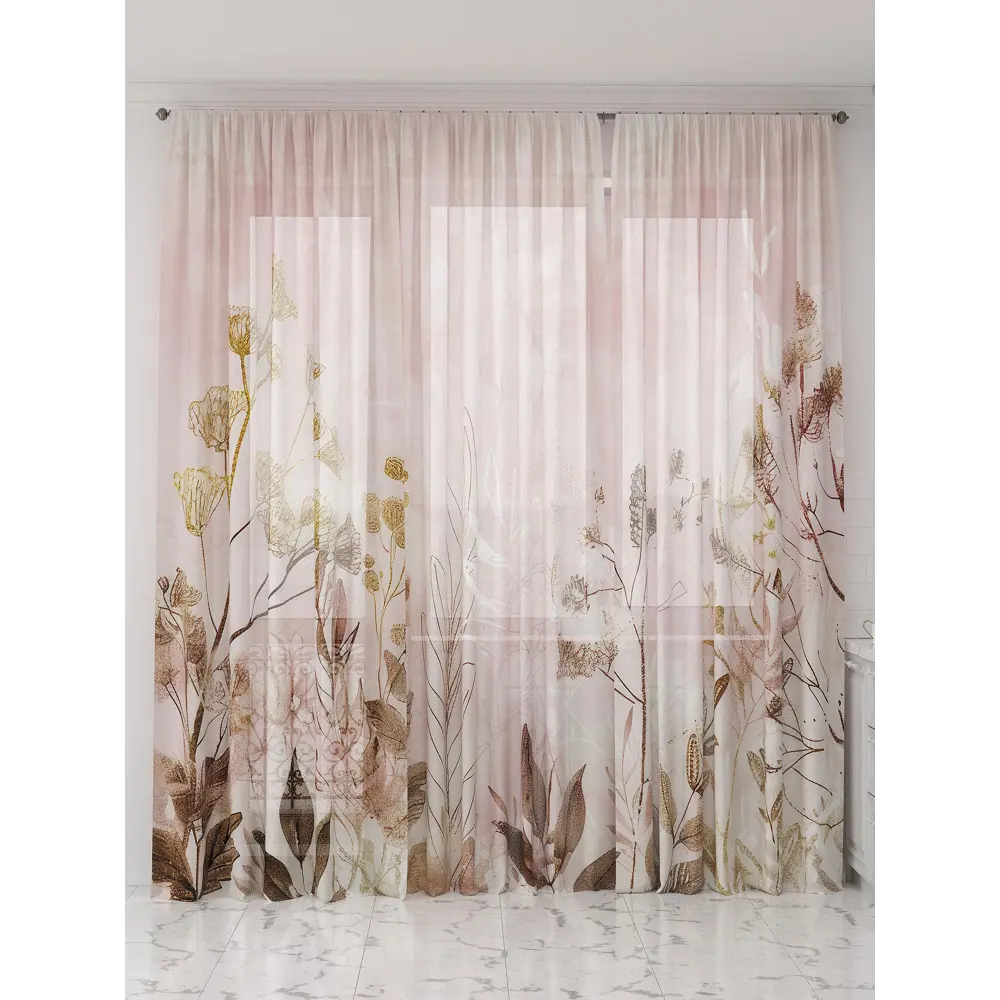 Фото 3 Тюль Comfy way Олион - 117 CW991117-250 на шторной ленте 250x450 см цвет бежевый Фото 3 Тюль Comfy way Олион - 117 CW991117-250 на шторной ленте 250x450 см цвет бежевый