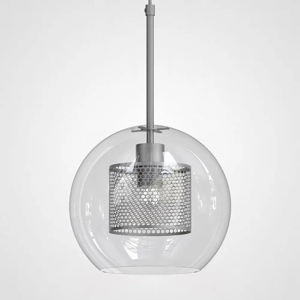 Фото Светильник подвесной Imperiumloft Catch silver d20 186708-26 1 лампа 1 м² цвет серебристый Фото Светильник подвесной Imperiumloft Catch silver d20 186708-26 1 лампа 1 м² цвет серебристый