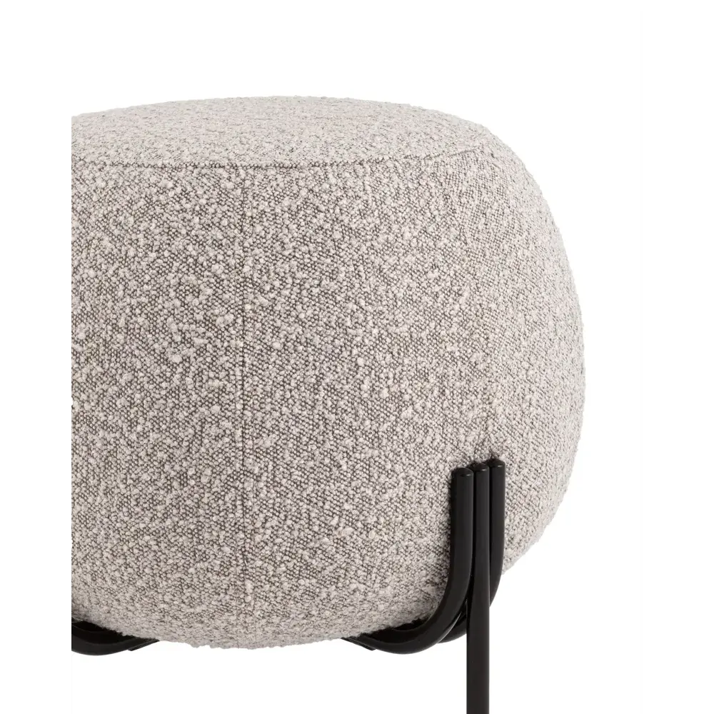 Фото 6 Пуф букле Stool Group Флик vd-flik-tr-beige, 50x50 см, цвет серый Фото 6 Пуф букле Stool Group Флик vd-flik-tr-beige, 50x50 см, цвет серый