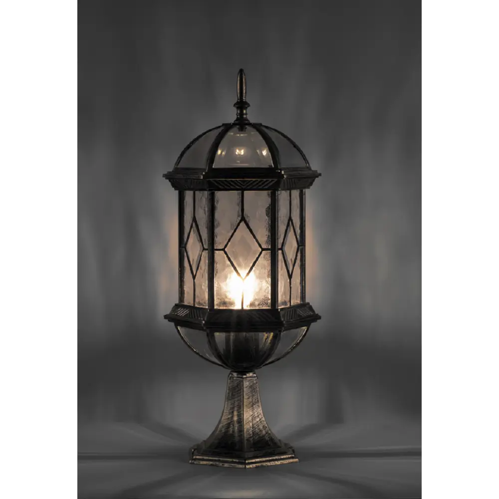 Фото 2 Фонарный столб уличный Feron Pl171 Fe_11339 60 Вт 40 см IP44 цвет золотистый