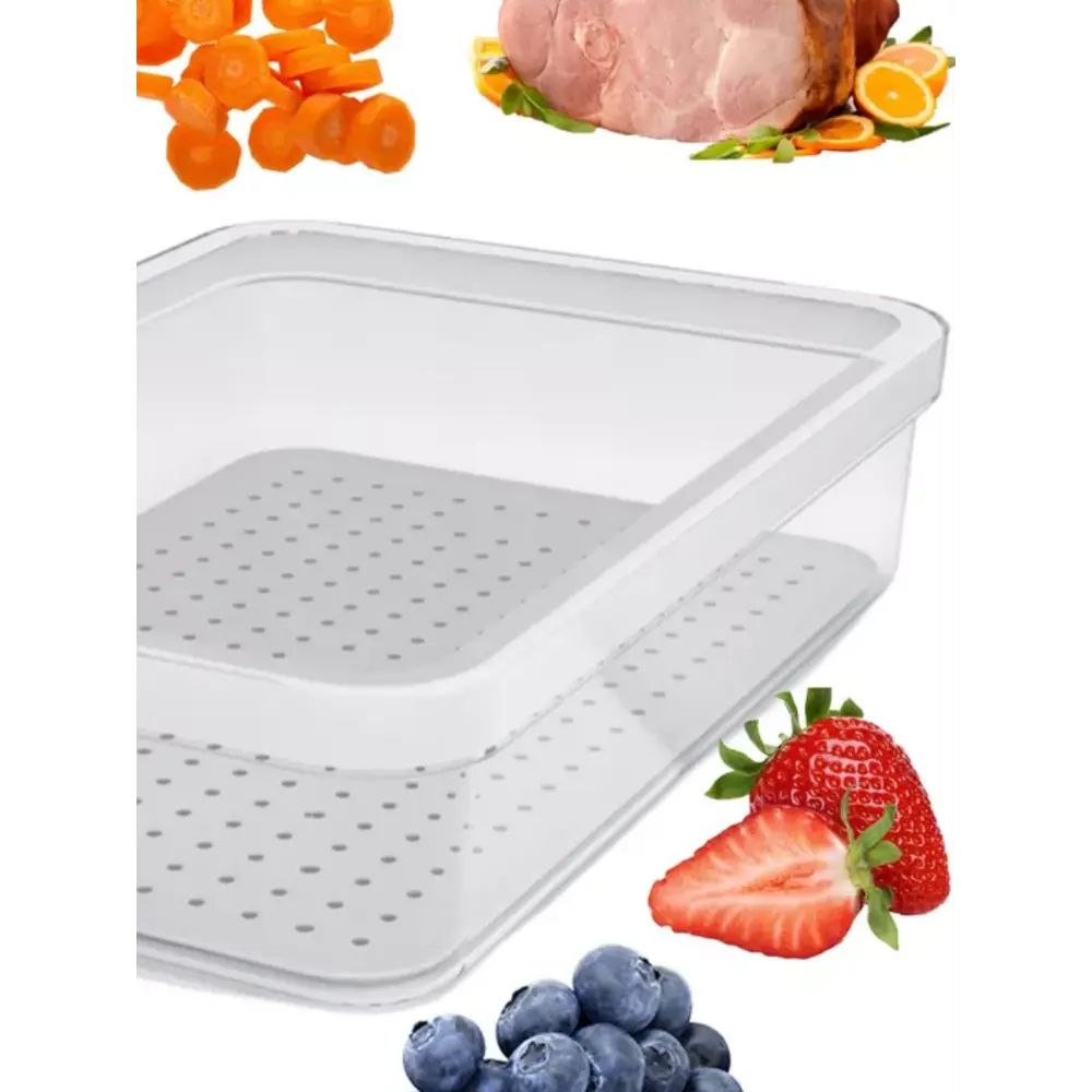 Фото 7 Контейнер для пищевых продуктов Rotho 1053701100 2.6 л пластик цвет прозрачный Фото 7 Контейнер для пищевых продуктов Rotho 1053701100 2.6 л пластик цвет прозрачный